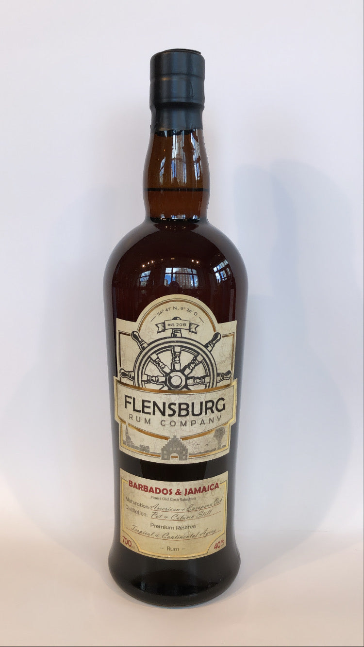 Oldman Spirits - Flensburg Barbados & Jamaika Rum (40% Vol.)