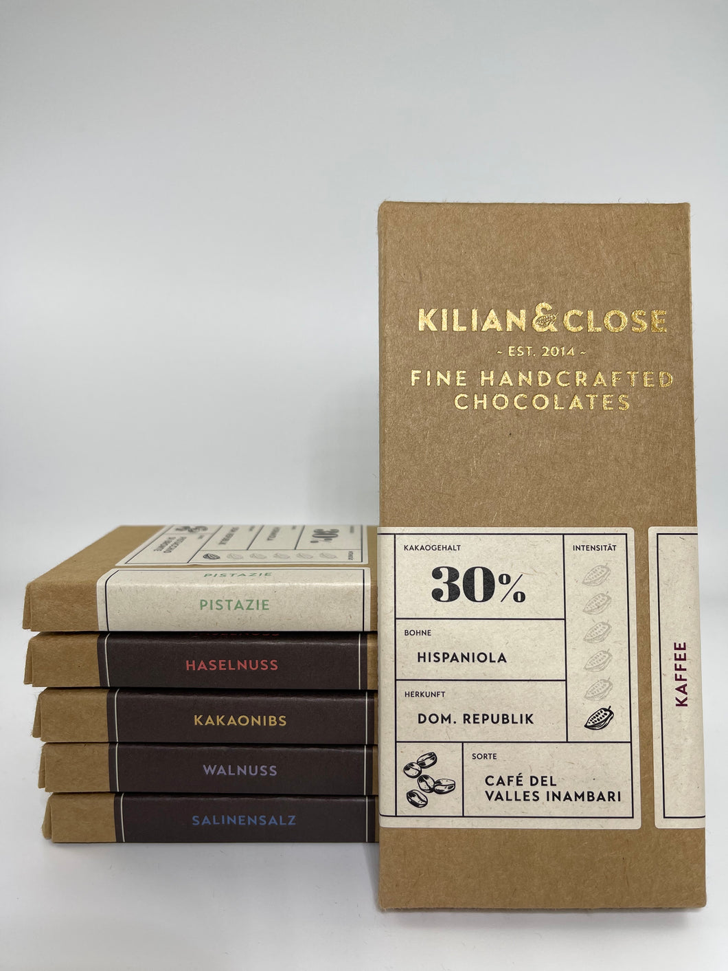 Kilian & Close - Kaffee 30% / Schokolade