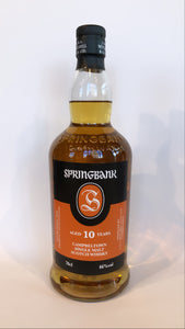Springbank 10years Single Malt Whisky (46% Vol.)