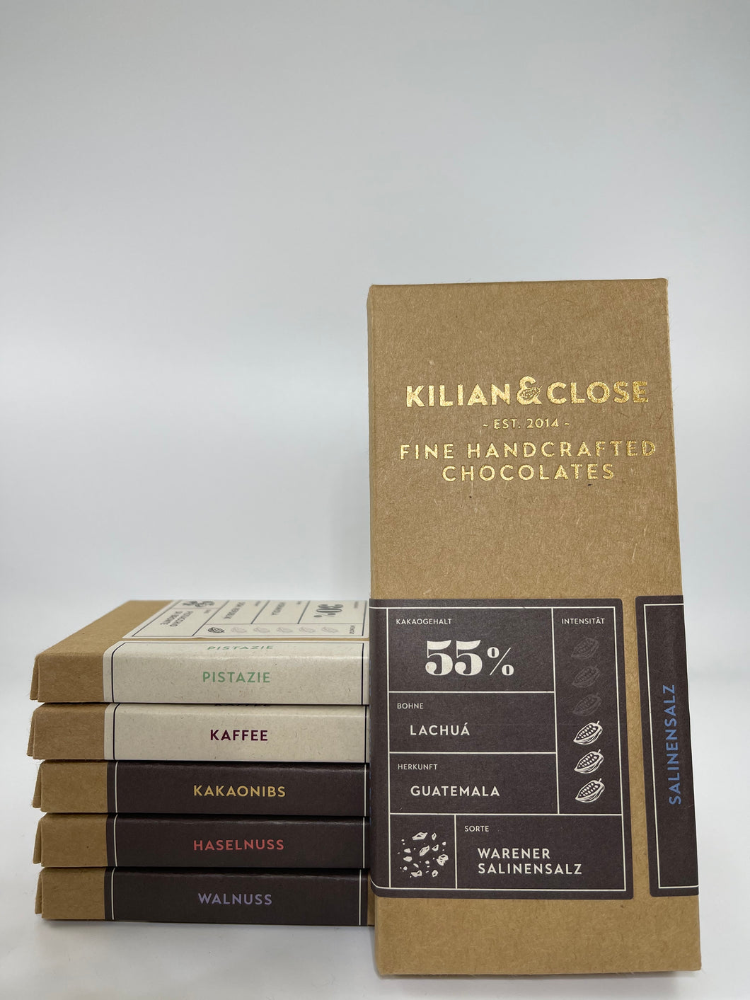 Kilian & Close - Warener Salinensalz 55% / Schokolade