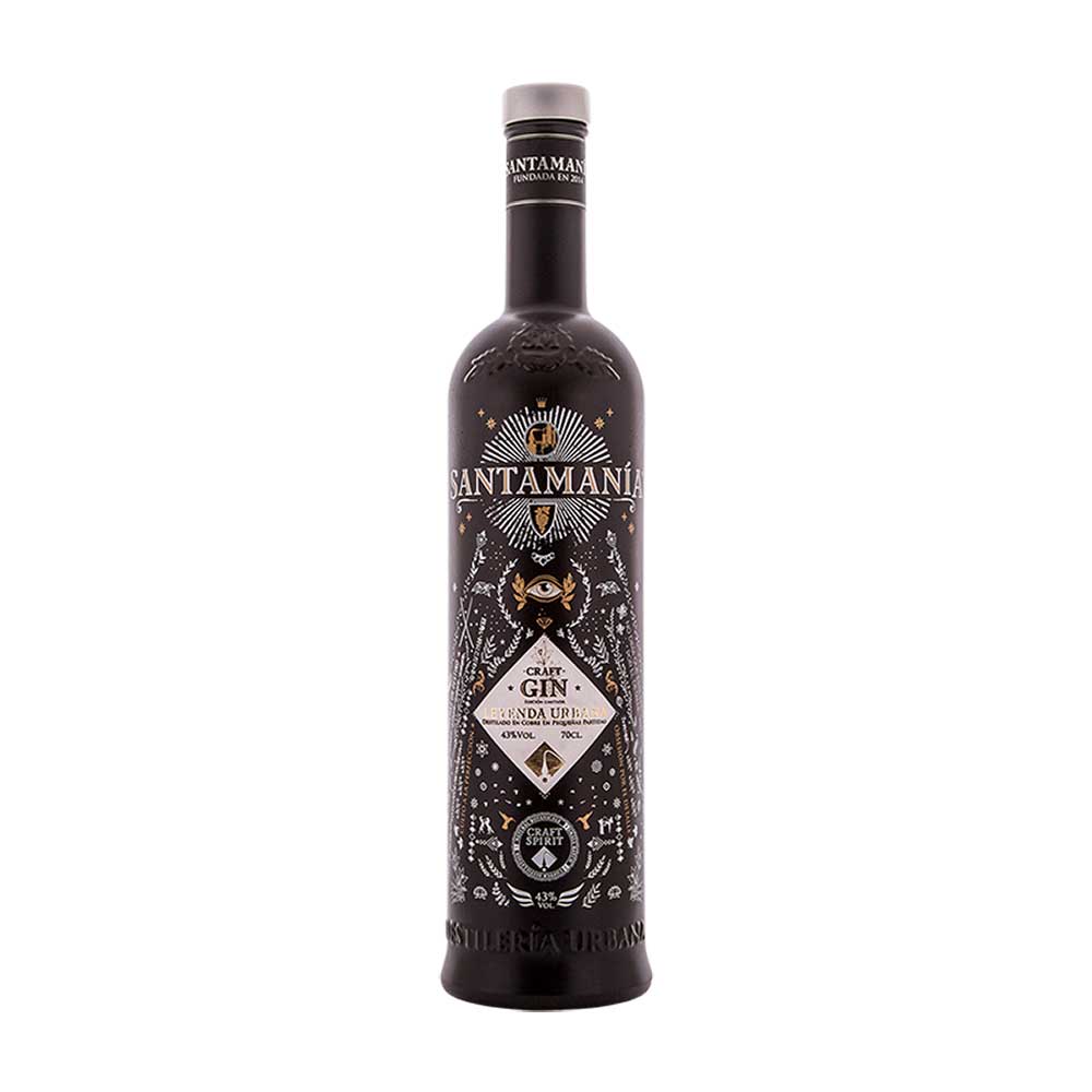 Santamania - Craft Gin Leyenda Urbana Limited (43% Vol.) / Gin